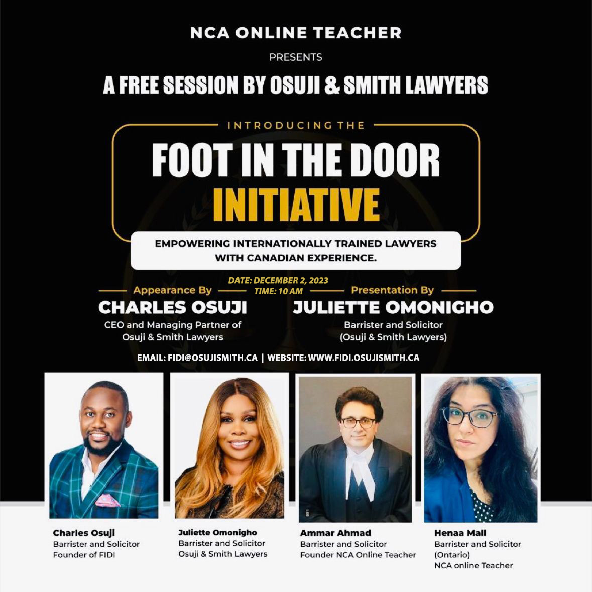 FIDI Webinar Session